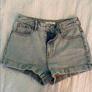 Pacsun Denim Mom Shorts